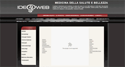 Desktop Screenshot of medicinadellasaluteebellezza.it